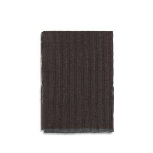Brunello Cucinelli Brown Cashmere Scarf