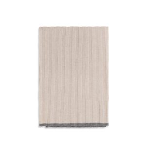 Brunello Cucinelli Beige Cashmere Scarf