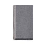 Brunello Cucinelli Gray Cashmere Scarf