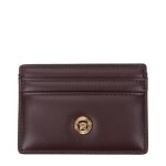 Versace Brown Leather Cardholder