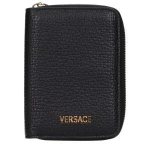 Versace Black Leather Wallet