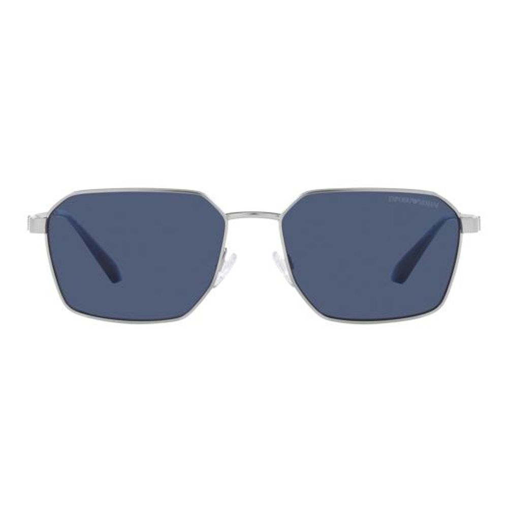 Emporio Armani Gray Metal Sunglasses - Image 2