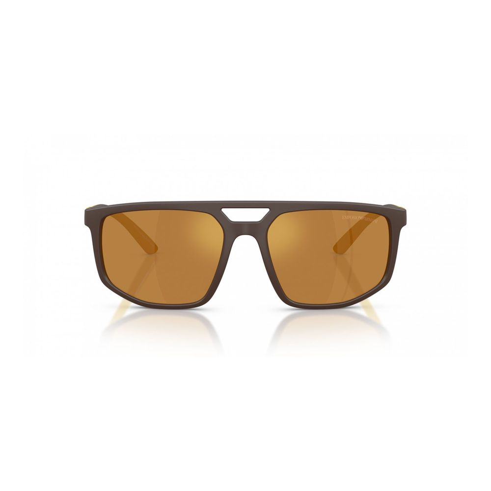 Emporio Armani Brown Injected Sunglasses - Image 2