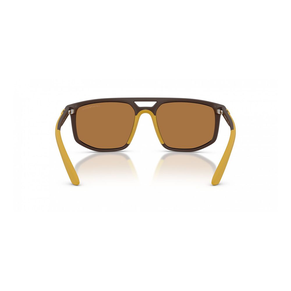 Emporio Armani Brown Injected Sunglasses - Image 3