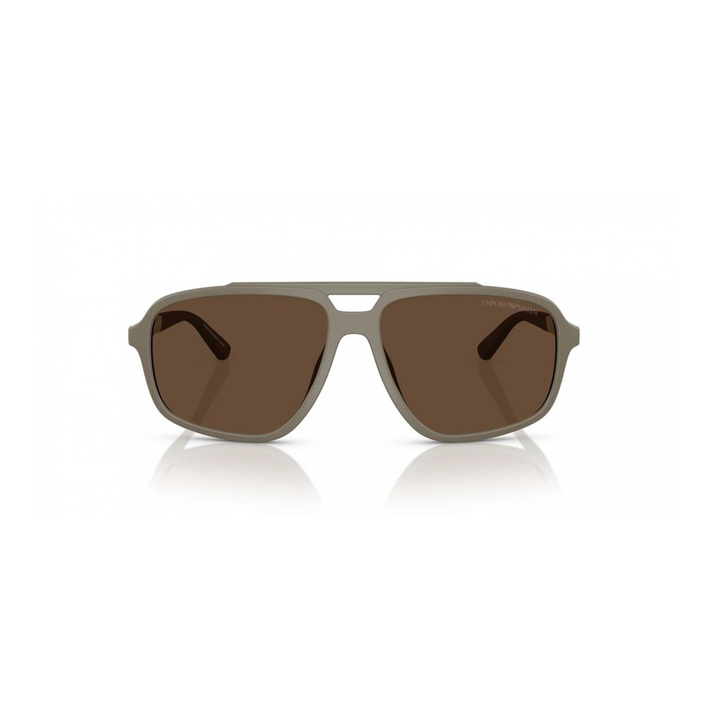 Emporio Armani Beige Injected Sunglasses - Image 2