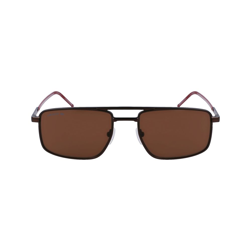 Lacoste Brown Metal Sunglasses - Image 2