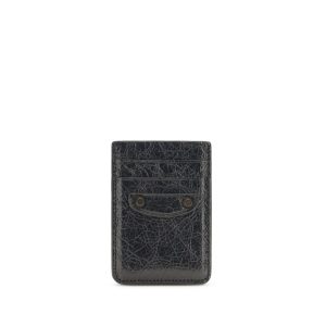 Balenciaga Black Lamb Ovis Aries Aries Wallet