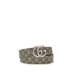 Gucci Beige Calf Leather Bos Taurus Regular Belt
