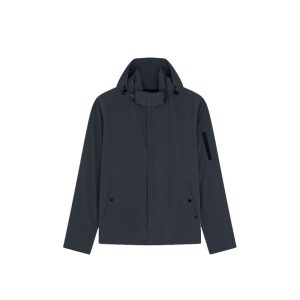 Paul & Shark Gray Nylon Shell Jacket