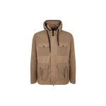 Herno Brown Cotton Shell Jacket
