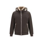 Brunello Cucinelli Brown Polyamide Bomber