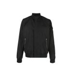 Herno Black Polyester Bomber