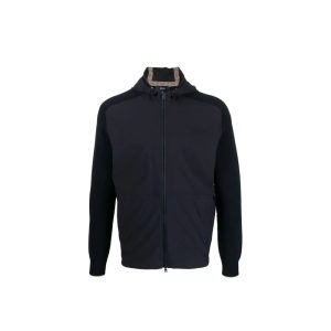 Herno Blue Cotton Jacket