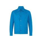 Herno Blue Cotton Full-Length Jacket
