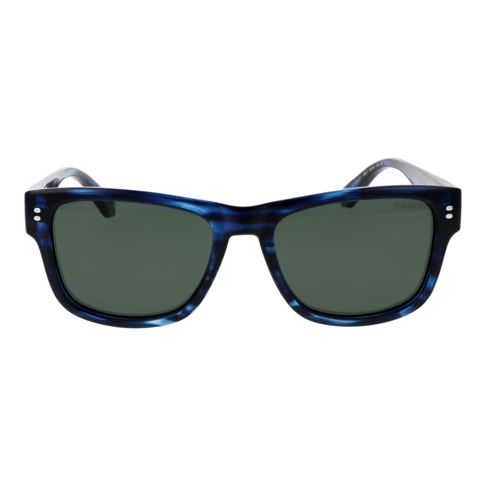 Polaroid Blue Recycled Polycarbonate Sunglasses - Image 2