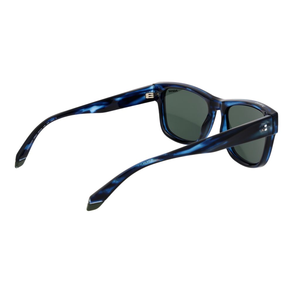 Polaroid Blue Recycled Polycarbonate Sunglasses - Image 3