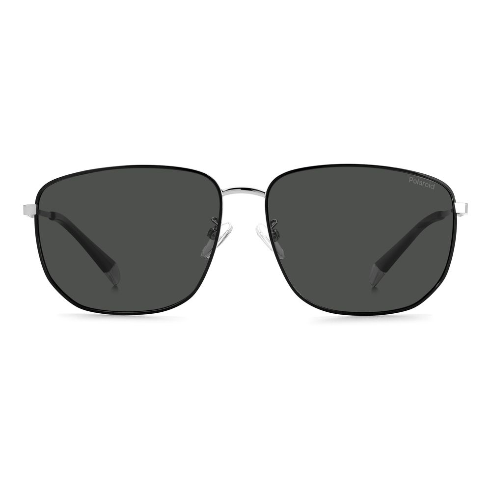 Polaroid Black Metal Sunglasses - Image 2