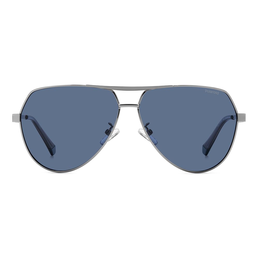 Polaroid Gray Metal Sunglasses - Image 2