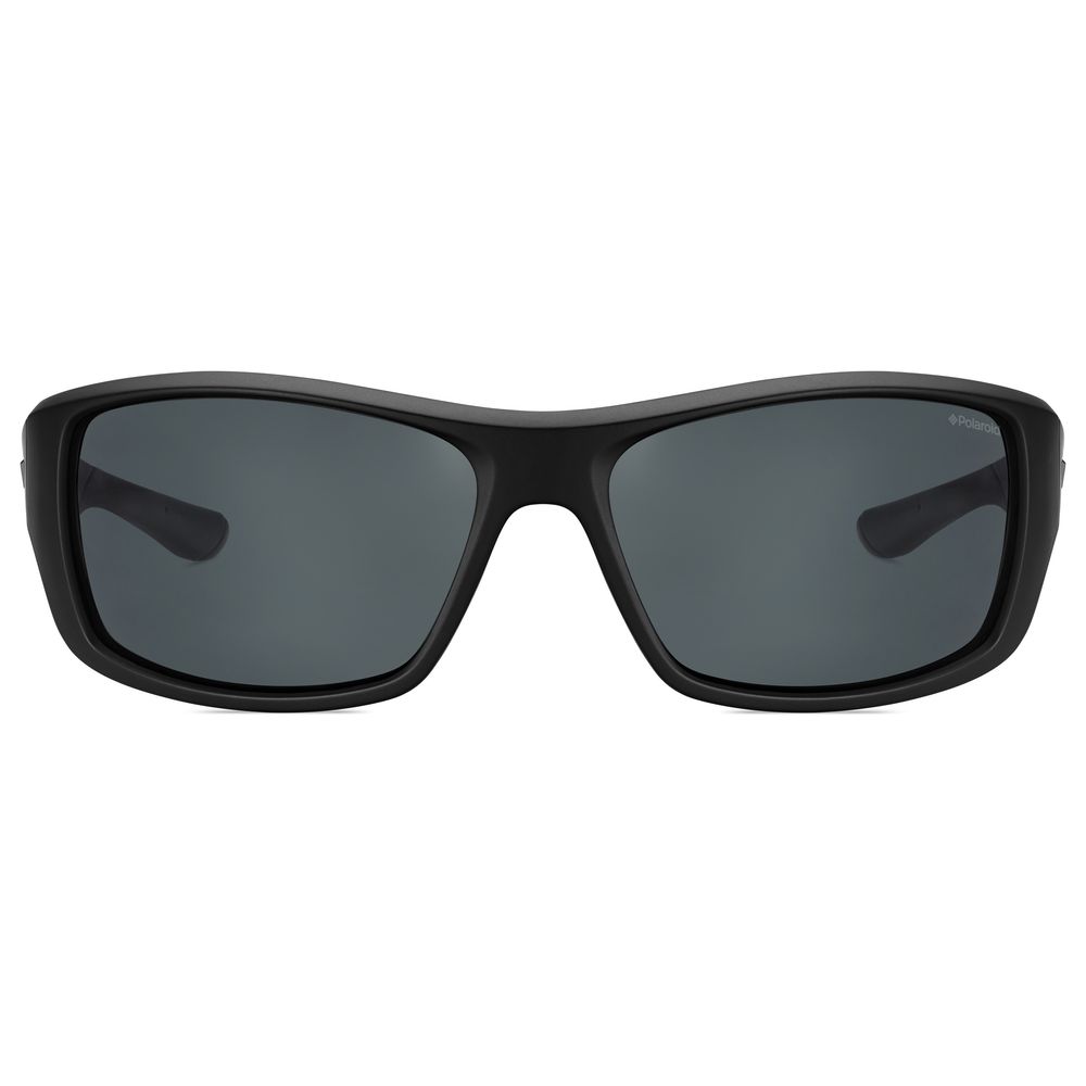 Polaroid Black Plastic Sunglasses - Image 2
