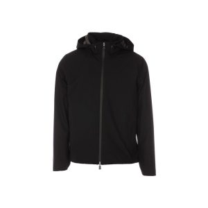 Herno Black Polyester Shell Jacket
