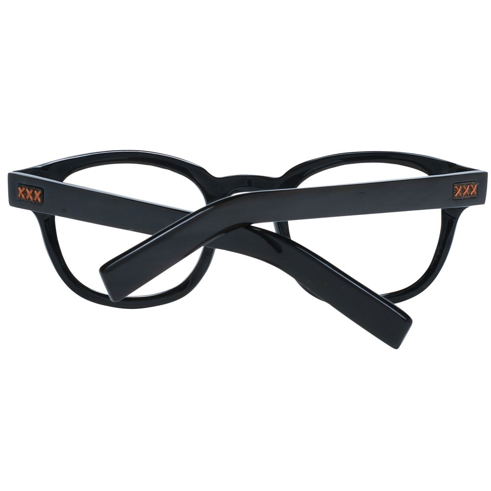 Ermenegildo Zegna Black Horn Glasses (Frames) - Image 3