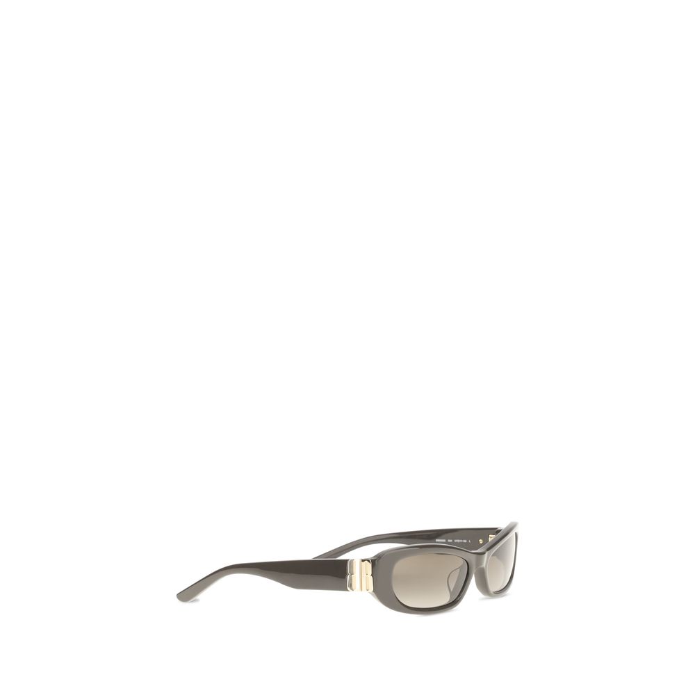 Balenciaga Brown Acetate Sunglasses - Image 2