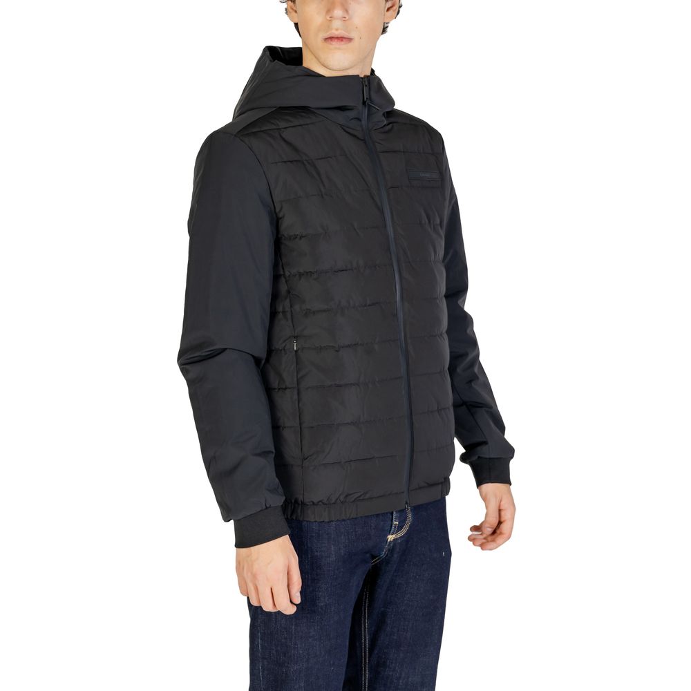 Calvin Klein Black Recycled Polyester Shell Jacket - Image 4