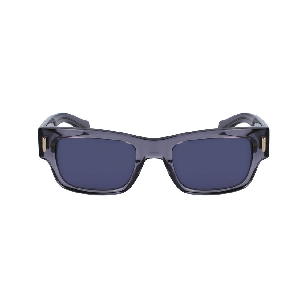 Ferragamo Gray Acetate Sunglasses - Image 2
