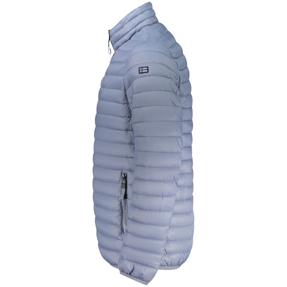 Norway 1963 Azzurro Poliammide Mens Jacket - Image 3